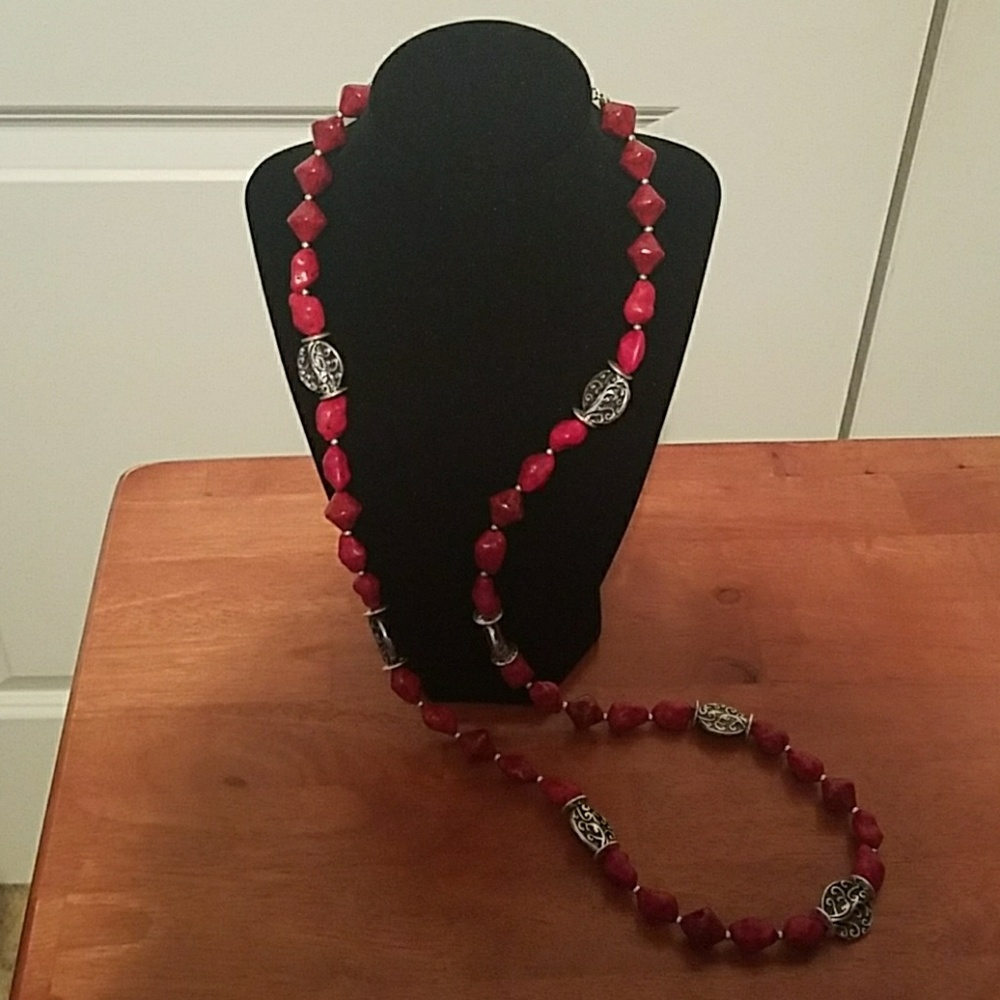 Red necklace